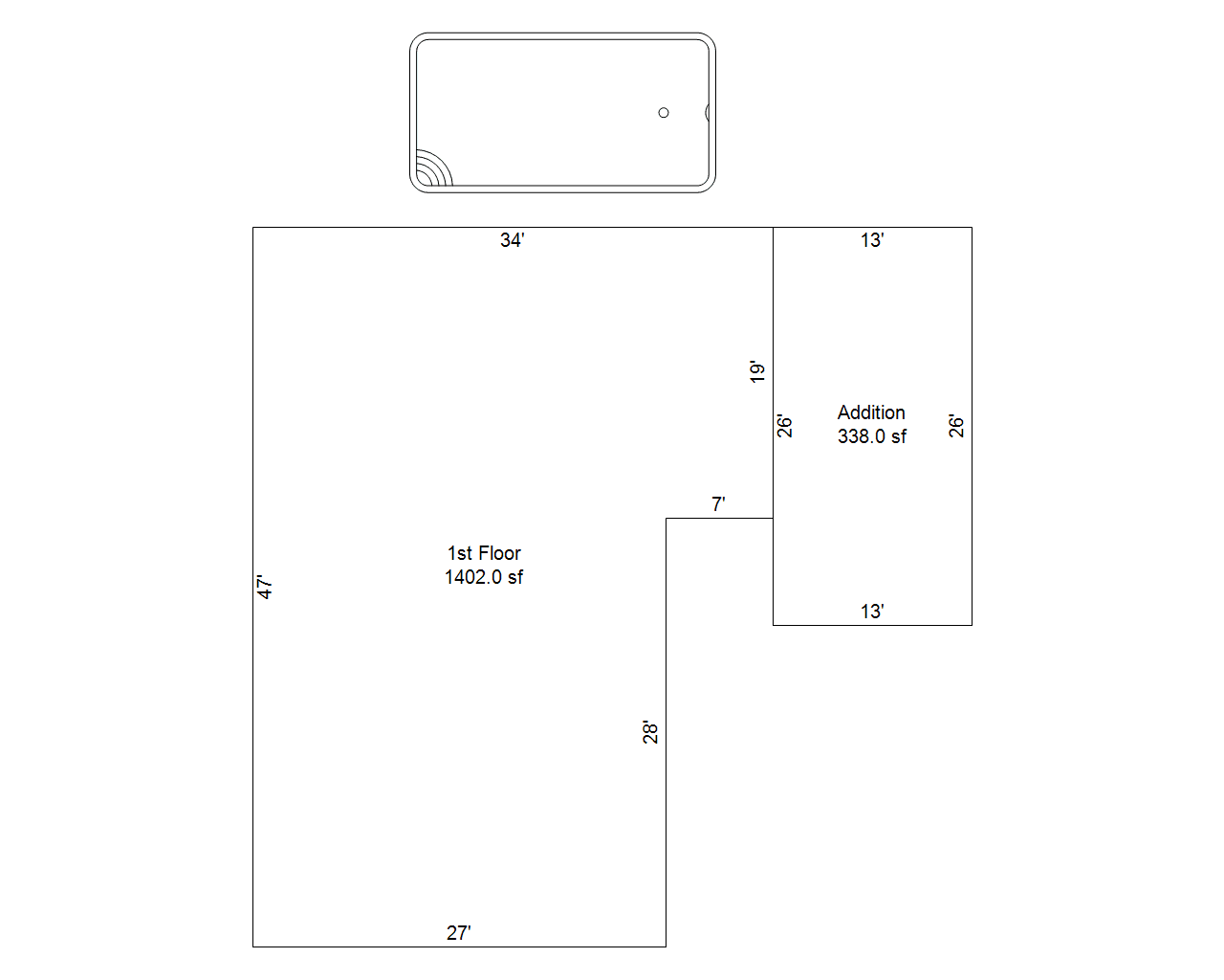Building sketch and plan view access